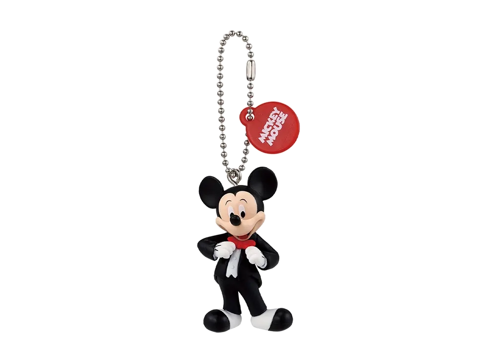 BANDAI "Ichiban Kuji" -<Disney FANTASIA> 85th Anniversary Memories of <Mickey>- D Prize Mini Figure Charm <Mickey's> Collection Tuxedo Mickey