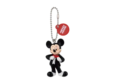 BANDAI "Ichiban Kuji" -<Disney FANTASIA> 85th Anniversary Memories of <Mickey>- D Prize Mini Figure Charm <Mickey's> Collection Tuxedo Mickey