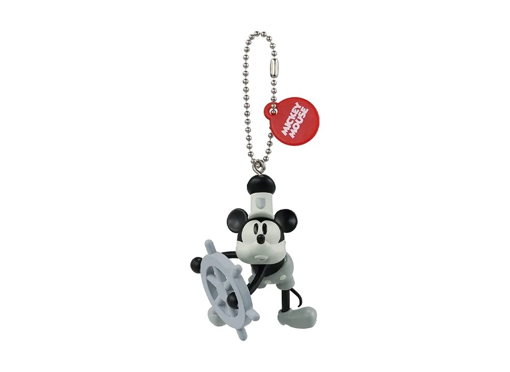 バンダイ 一番くじ〈Disney FANTASIA〉85th Anniversary Memories of〈Mickey〉 D賞 ミニフィギュアチャーム 〈Mickey‘s〉 Collection 蒸気船ウィリー ミッキー