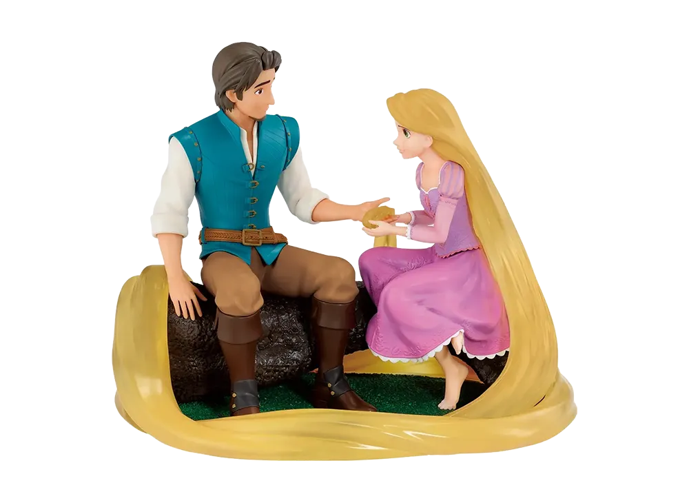 BANDAI "Ichiban Kuji" -<Disney> World of Imagination- A Prize Rapunzel Scene Figure