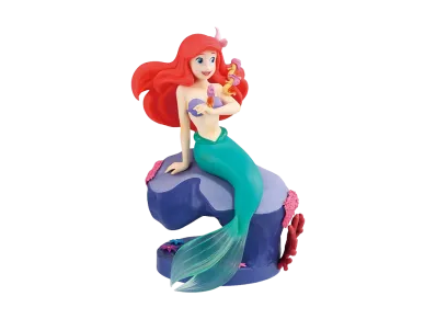 BANDAI "Ichiban Kuji" -<Disney> World of Imagination- B Prize Ariel Scene Figure