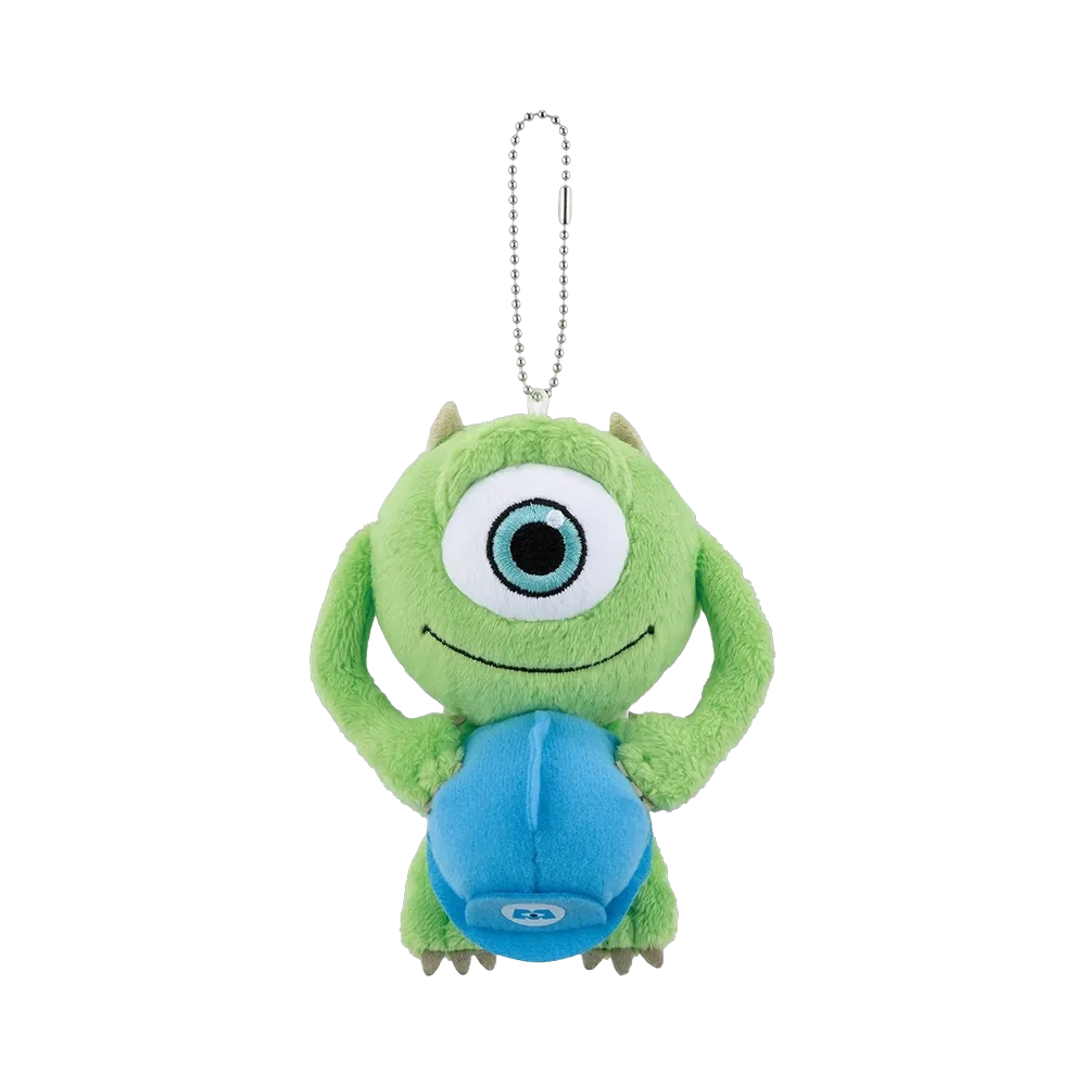 BANDAI "Ichiban Kuji" -Monsters, Inc.- C Prize Chirarin Friends Plush Mascot - Mike