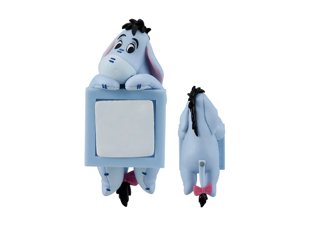 BANDAI "Ichiban Kuji" -Winnie the Pooh Cozy Winter Days- F Prize Chirarin Friends Mini Figure Eeyore