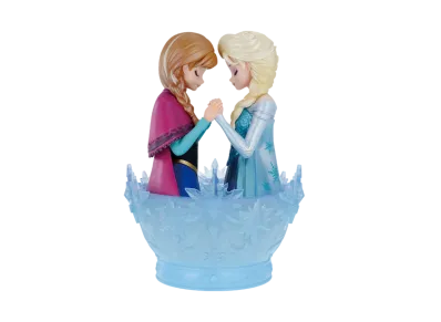BANDAI "Ichiban Kuji" -< Disney Princess > Heart to face- Last One Prize <Anna> & <Elsa> Figure Last one ver.