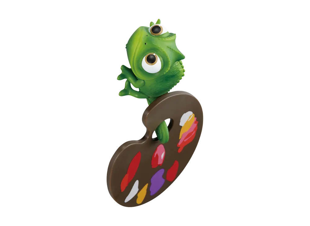 BANDAI "Ichiban Kuji" - Disney Princess Dream in color- C Prize <Pascal> Scene Pixie Figure