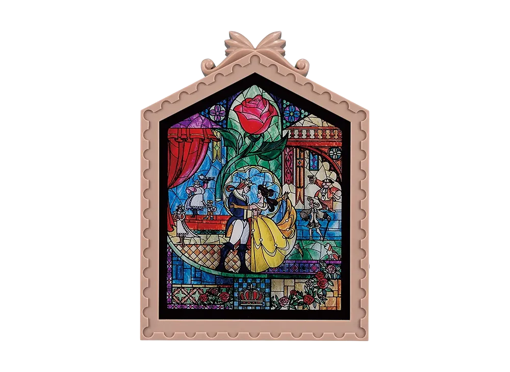 BANDAI "Ichiban Kuji" -<Disney Princess> Enchanted Glow- Last One Prize Stained Glass Style Light