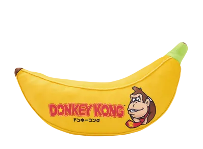 BANDAI "Ichiban Kuji" -Donkey Kong- A Prize Big Banana Plush