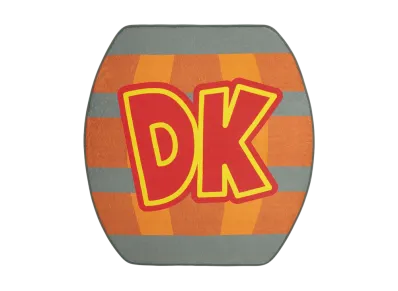 BANDAI "Ichiban Kuji" -Donkey Kong- B Prize Barrel-Shaped Blanket