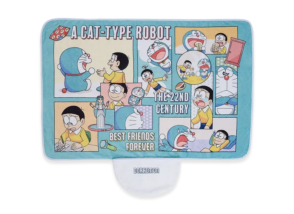 BANDAI "Ichiban Kuji" -Doraemon ~ Always with you ~- B Prize Art Blanket