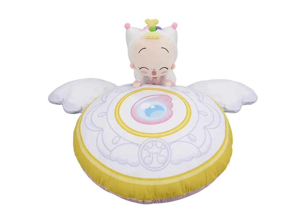BANDAI "Ichiban Kuji" -Ojamajo Doremi 25TH ANNIVERSARY- Last One Prize Hana-chan Jumping Cushion
