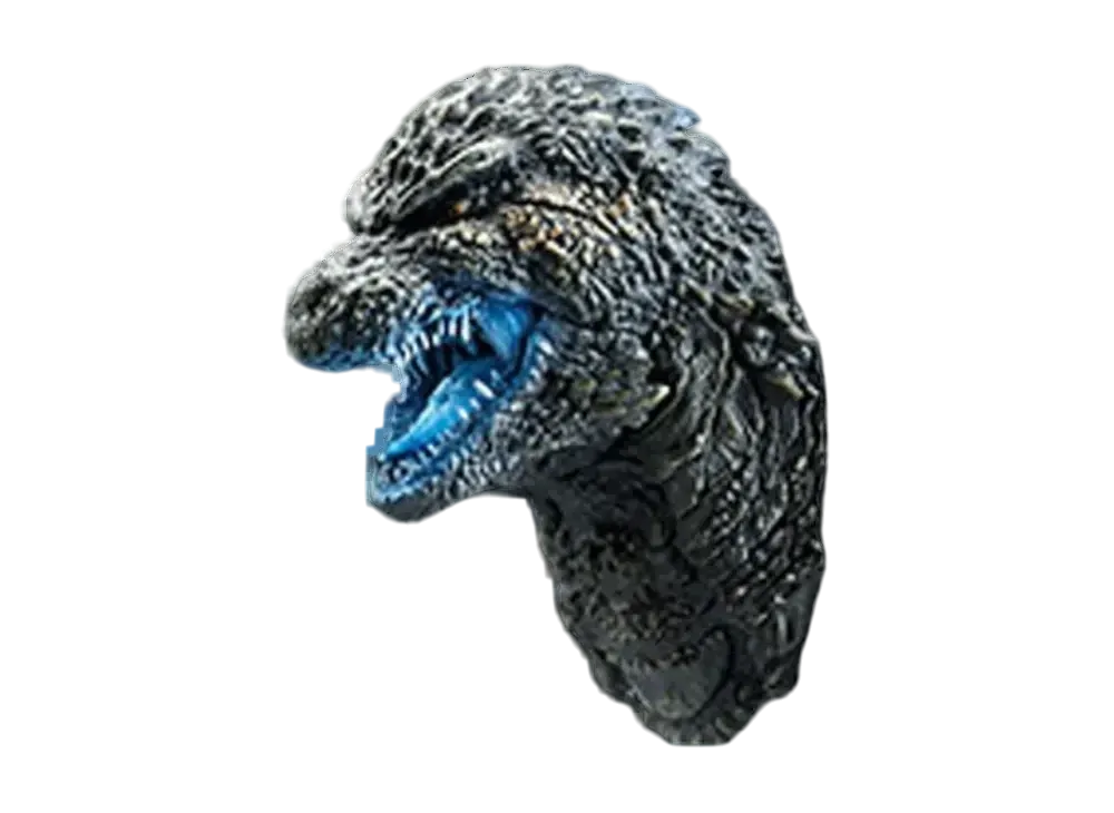 BANDAI "Ichiban Kuji" -Godzilla 70th Anniversary- E Prize Monster Head Magnet Godzilla (2023) Radiation Heat Ray Ver.