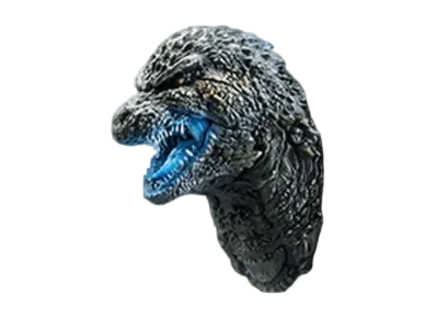BANDAI "Ichiban Kuji" -Godzilla 70th Anniversary- E Prize Monster Head Magnet Godzilla (2023) Radiation Heat Ray Ver.