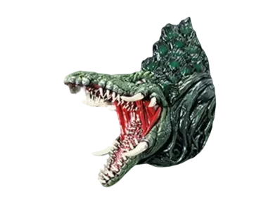 BANDAI "Ichiban Kuji" -Godzilla 70th Anniversary- E Prize Monster Head Magnet Biollante Plant Beast Form Another Color Ver.