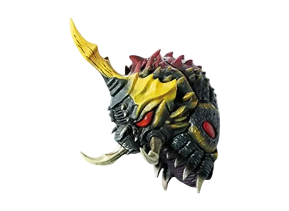 BANDAI "Ichiban Kuji" -Godzilla 70th Anniversary- E Prize Monster Head Magnet Battra (larva)