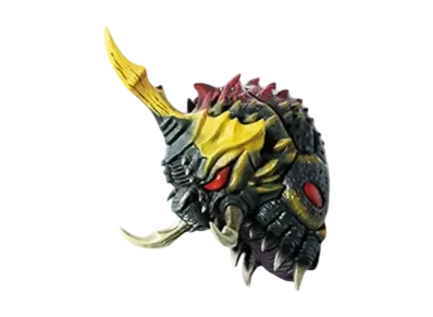 BANDAI "Ichiban Kuji" -Godzilla 70th Anniversary- E Prize Monster Head Magnet Battra (larva)