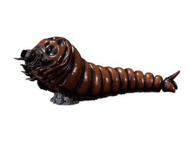 BANDAI "Ichiban Kuji" -Godzilla Giant Monster Legend G- B Prize Mothra (1992) Larva SOFVICS