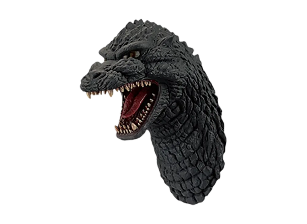 BANDAI "Ichiban Kuji" -Godzilla Giant Monster Legend G- G Prize Monster Head Magnet Godzilla (1989)