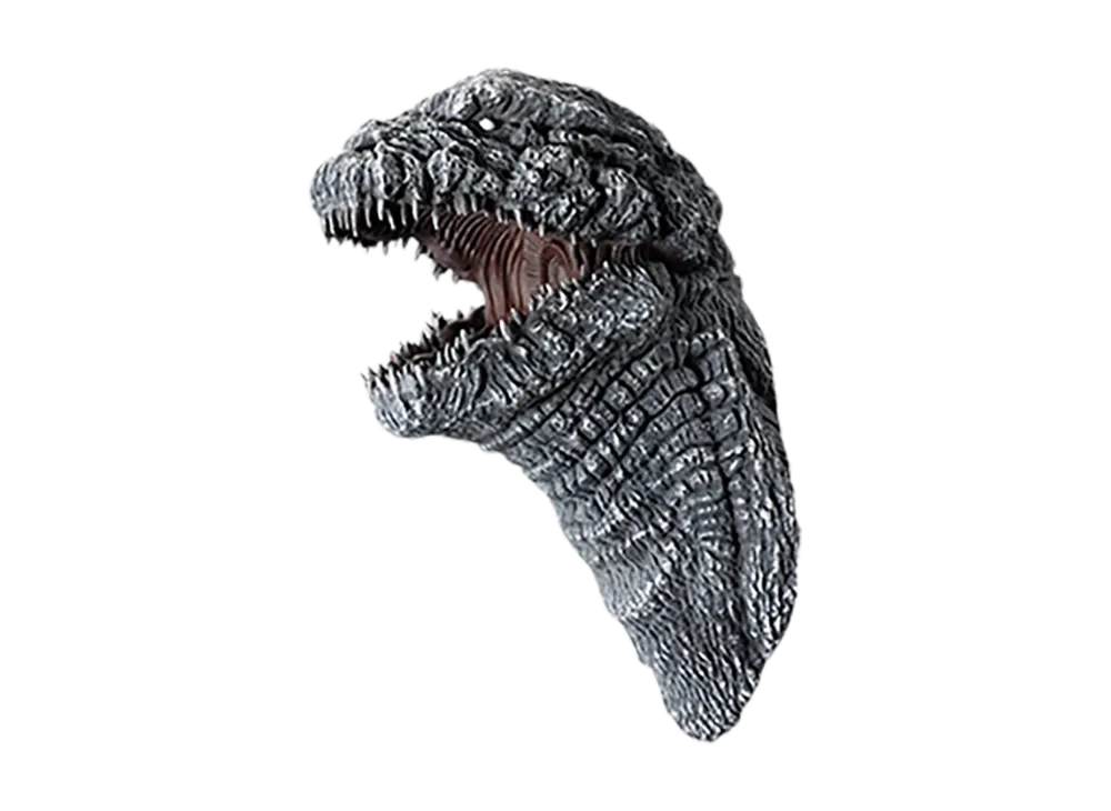 BANDAI "Ichiban Kuji" -Godzilla Giant Monster Legend G- G Prize Monster Head Magnet Godzilla (2016) Freeze ver.