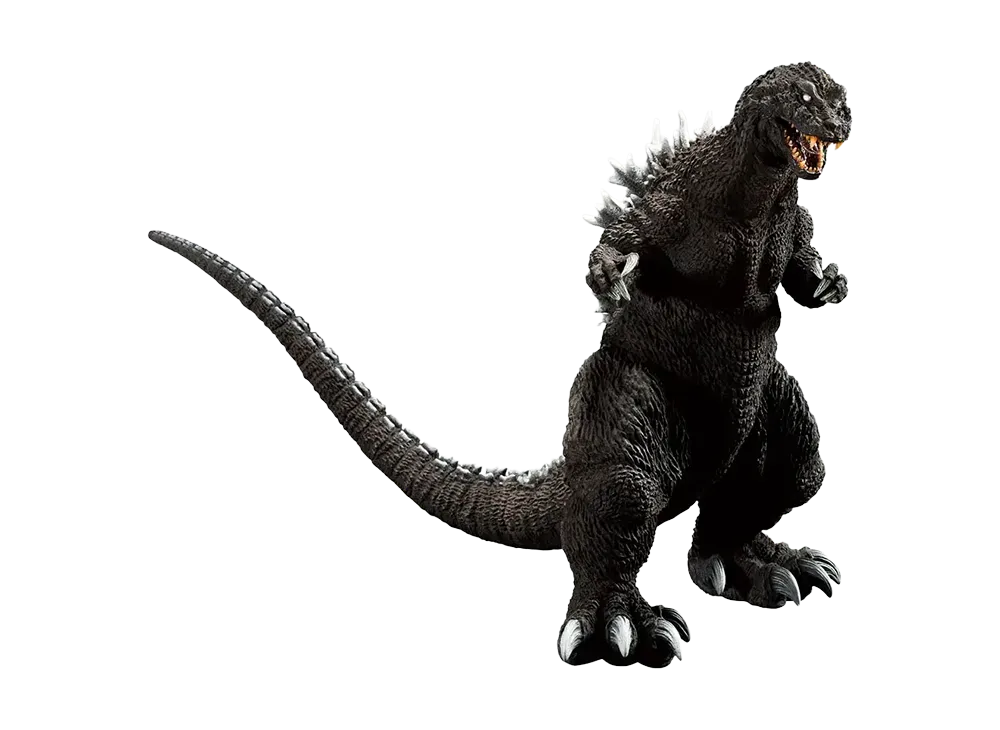 BANDAI "Ichiban Kuji" -Godzilla – Legend of the Most Fearsome King of Monsters- A Prize Godzilla (2001) SOFVICS Owakudani Appearance Ver.