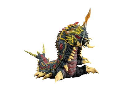BANDAI "Ichiban Kuji" -Godzilla – Legend of the Most Fearsome King of Monsters- B Prize Battra (larva) SOFVICS