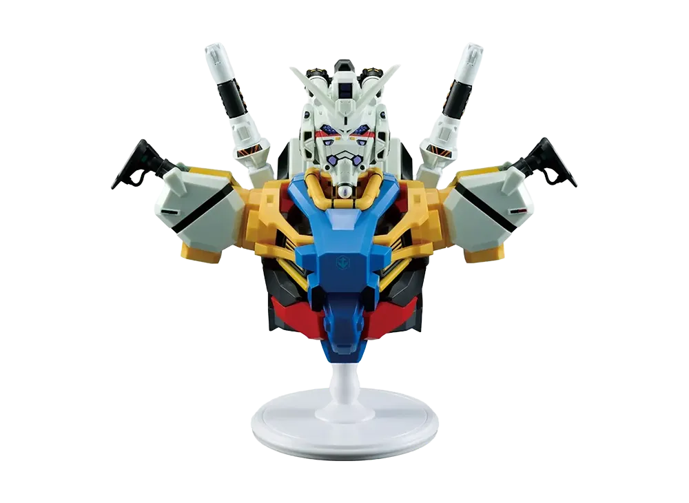BANDAI "Ichiban Kuji" -Mobile Suit Gundam GQuuuuuuX (Zeek Axe) vol.4- A Prize White Gundam BUSTISAN