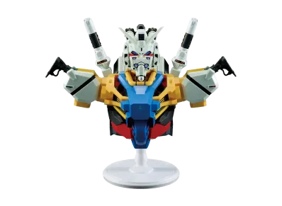 BANDAI "Ichiban Kuji" -Mobile Suit Gundam GQuuuuuuX (Zeek Axe) vol.4- A Prize White Gundam BUSTISAN