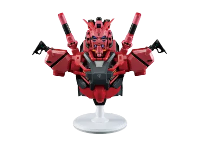 BANDAI "Ichiban Kuji" -Mobile Suit Gundam GQuuuuuuX (Zeek Axe) vol.4- Last One Prize Red Gundam BUSTISAN
