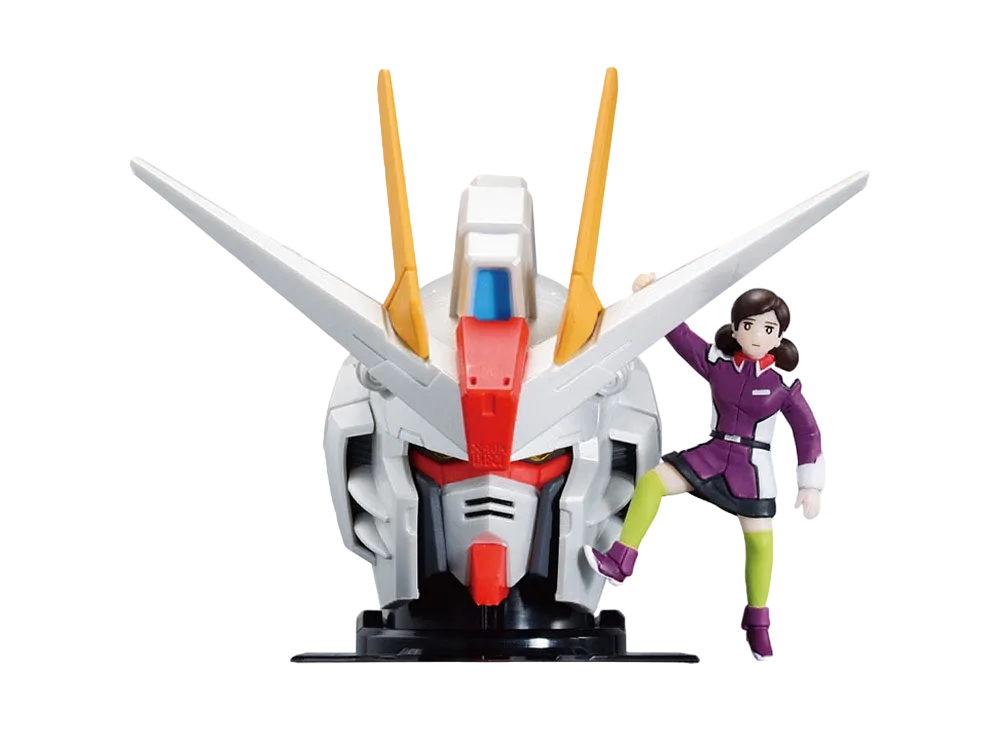 BANDAI "Ichiban Kuji" -Mobile Suit Gundam Seed x Fuchico On The Cup- Last One Prize Mobile Suit Gundam Seed x Fuchico On The Cup Figure (Another Color ver.)