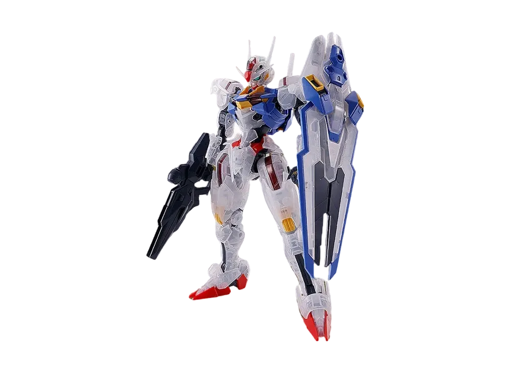 BANDAI "Ichiban Kuji" -Mobile Suit Gundam Gunpla 2024- Last One Prize FULL MECHANICS 1/100 Gundam Aeria Solid Clear Another