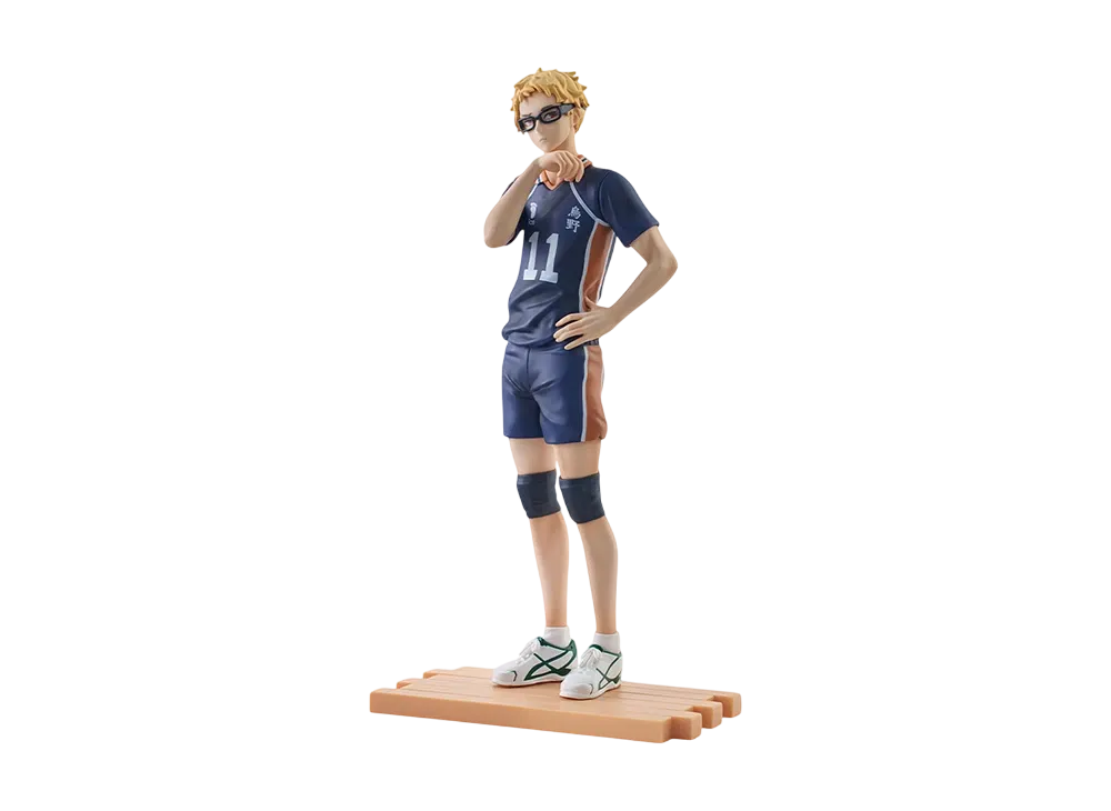 BANDAI "Ichiban Kuji" -Haikyu the Movie!! Battle at the Garbage Dump 2- A Prize Tsukishima Kei figure