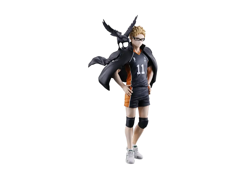 BANDAI "Ichiban Kuji" -Haikyu!! -Karasuno's Future-- Last One Prize Kei Tsukishima Figure