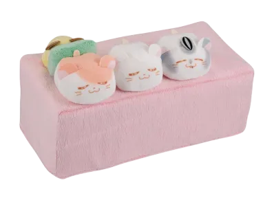 BANDAI "Ichiban Kuji" -Hamtaro ~The Ham-chans! They're coming soon!~- A Prize Ham-chans Nap Tissue Case