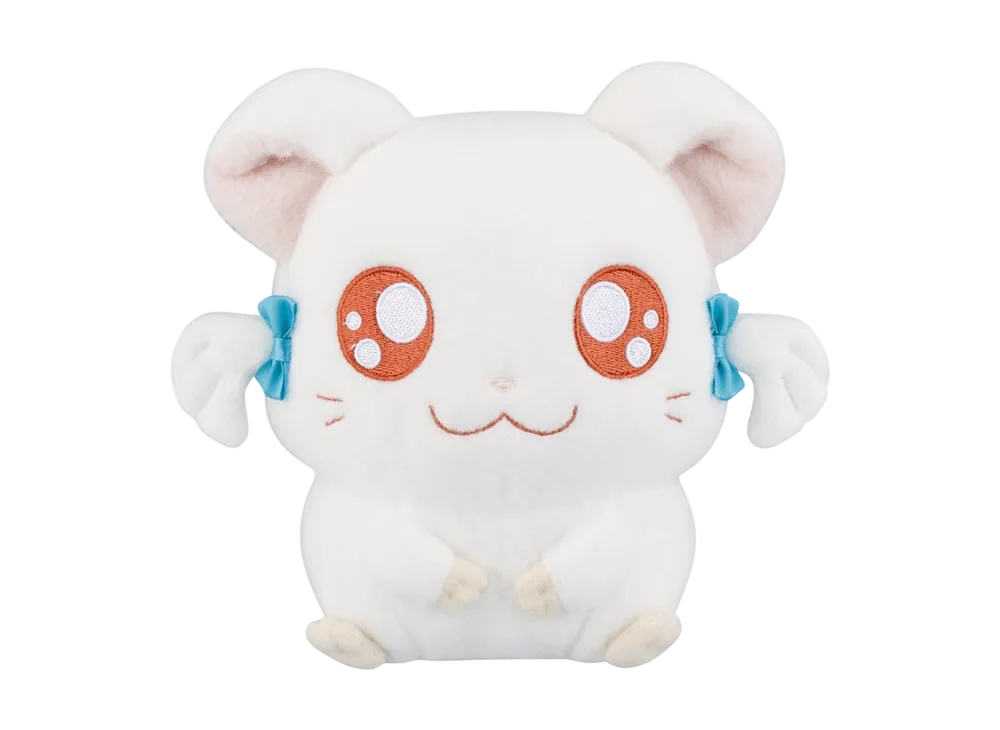 BANDAI "Ichiban Kuji" -Hamtaro ~The Ham-chans! They're coming soon!~- C Prize Ribbon-chan Plush
