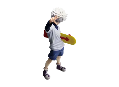BANDAI "Ichiban Kuji" -HUNTERxHUNTER ZAOLDYECK FAMILY- D Prize Killua Zoldyck MASTERLISE
