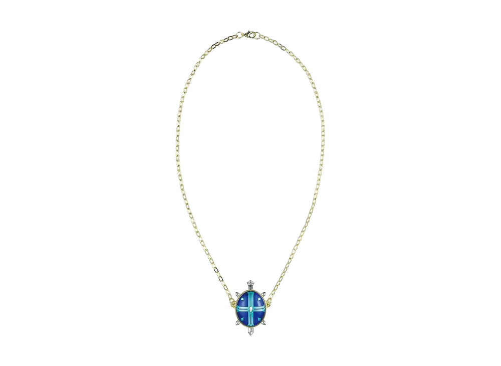 BANDAI "Ichiban Kuji" -HUNTERxHUNTER GREED ISLAND 2- G Prize Designated Pocket Card 'No.084 Holy Knight's Necklace' MASTERELIVE COLLECTION