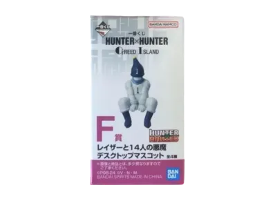 BANDAI "Ichiban Kuji" -HUNTERxHUNTER GREED ISLAND- F Prize Razor and his 14 Devils Desktop Mascot Box