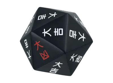 BANDAI "Ichiban Kuji" -HUNTERxHUNTER GREED ISLAND- G Prize Designated Pocket Card "No.025 Risky Dice" MASTERELIVE COLLECTION