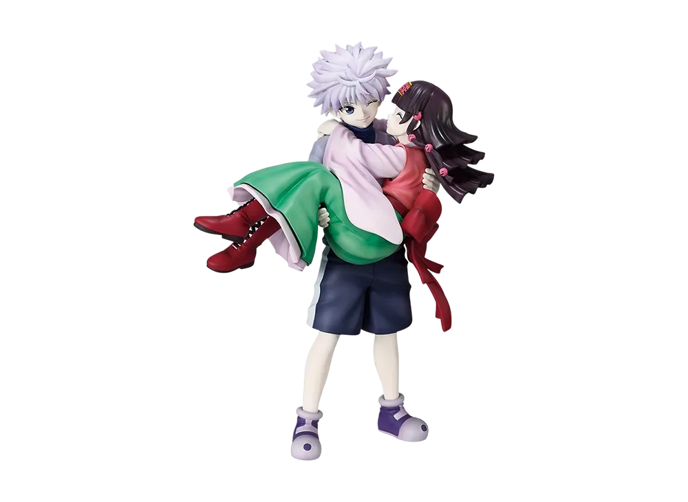 BANDAI "Ichiban Kuji" -HUNTERxHUNTER Cross the "X-Day"- Last One Prize Killua & Alluka MASTERLISE PLUS Last One ver.