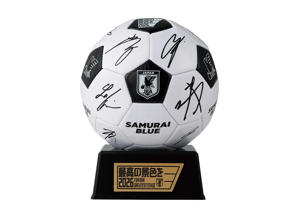 BANDAI "Ichiban Kuji" -Japan National Football Team ver. ~The Best View in 2026~- Last One Prize Autographed Ball (The Best View of 2026)