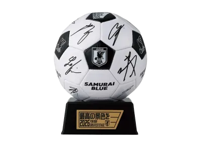 BANDAI "Ichiban Kuji" -Japan National Football Team ver. ~The Best View in 2026~- Last One Prize Autographed Ball (The Best View of 2026)