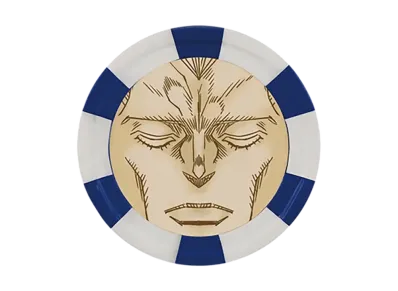 BANDAI "Ichiban Kuji" -JoJo's Bizarre Adventure STARDUST CRUSADERS- I Prize Soul Poker Chip MASTERELIVE COLLECTION Polnareff ver.