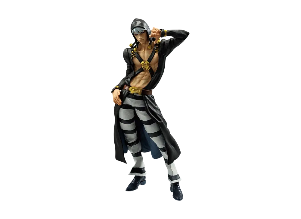BANDAI "Ichiban Kuji" -JoJo's Bizarre Adventure GOLDEN WIND -HITMAN TEAM-- A Prize Risotto Nero MASTERLISE