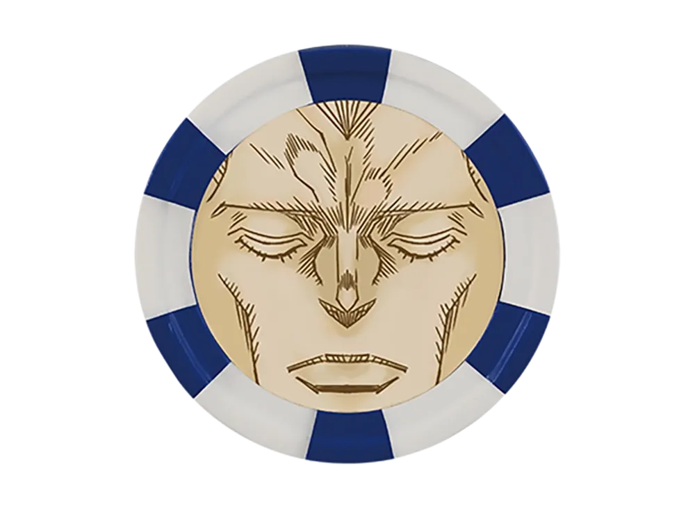 BANDAI "Ichiban Kuji" -JoJo's Bizarre Adventure STARDUST CRUSADERS +- I Prize Soul Poker Chip MASTERELIVE COLLECTION Polnareff ver.