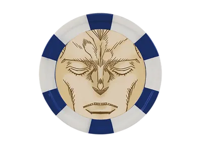 BANDAI "Ichiban Kuji" -JoJo's Bizarre Adventure STARDUST CRUSADERS +- I Prize Soul Poker Chip MASTERELIVE COLLECTION Polnareff ver.