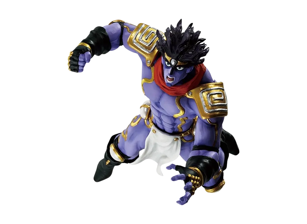 BANDAI "Ichiban Kuji" -JoJo's Bizarre Adventure Stardust Crusaders -STAND RUSH!-- B Prize Star Platinum MASTERLISE