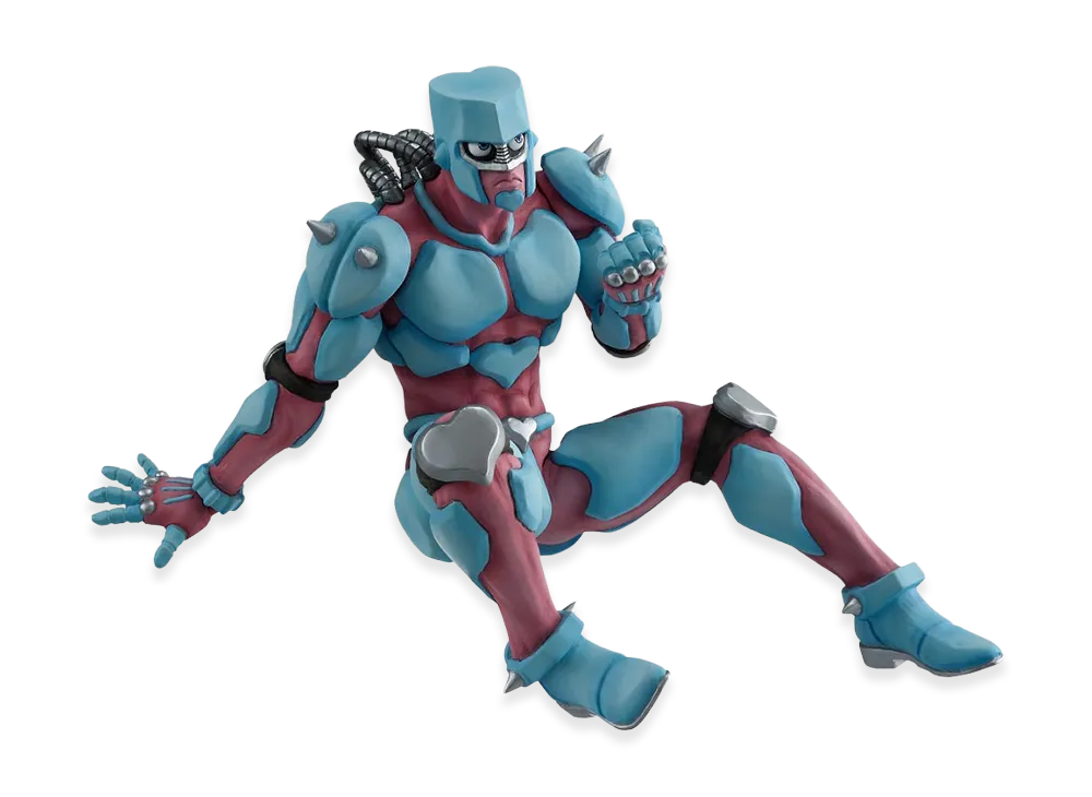 BANDAI "Ichiban Kuji" -JoJo's Bizarre Adventure Diamond is Unbreakable -STAND RUSH!-- B Prize Crazy Diamond MASTERLISE