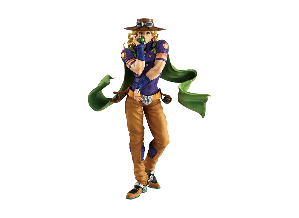 BANDAI "Ichiban Kuji" -JoJo's Bizarre Adventure STEEL BALL RUN- B Prize Gyro Zeppeli MASTERLISE