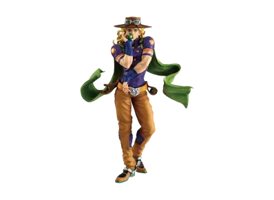 BANDAI "Ichiban Kuji" -JoJo's Bizarre Adventure STEEL BALL RUN- B Prize Gyro Zeppeli MASTERLISE