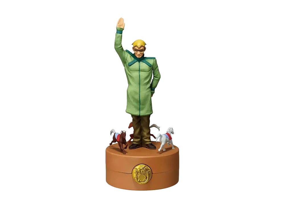 BANDAI "Ichiban Kuji" -JoJo's Bizarre Adventure STEEL BALL RUN- E Prize Steven Steel Storage Container