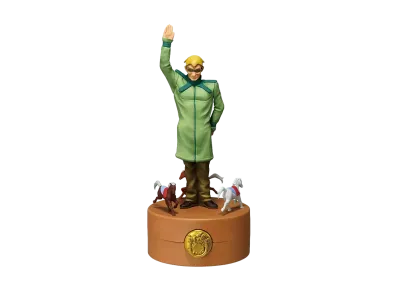 BANDAI "Ichiban Kuji" -JoJo's Bizarre Adventure STEEL BALL RUN- E Prize Steven Steel Storage Container